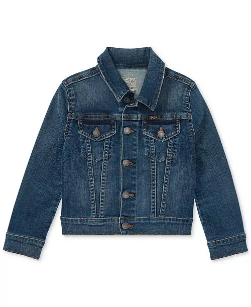 Polo Ralph Lauren Little Girls Denim Trucker Jacket
