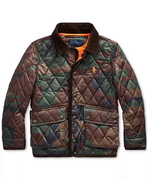 Polo Ralph Lauren Toddler Boy's Quilted Car Coat