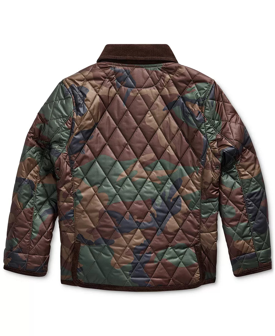 Polo Ralph Lauren Toddler Boy's Quilted Car Coat