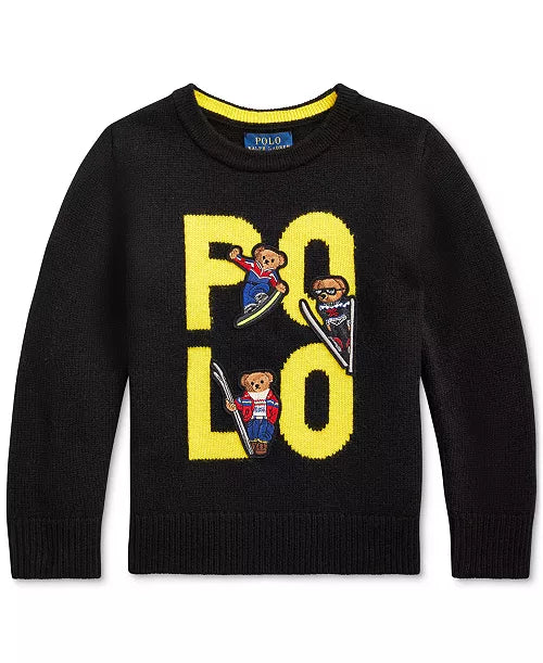 Polo Ralph Lauren Bear Merino Wool Sweater