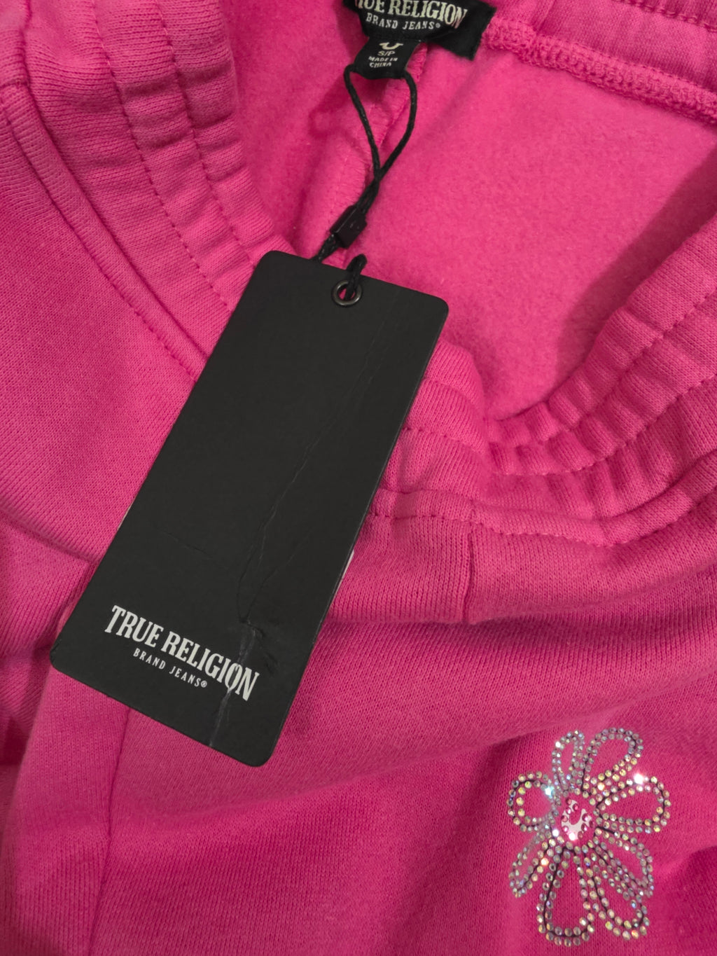 True Religion Girls Sparkle Daisy Jogger