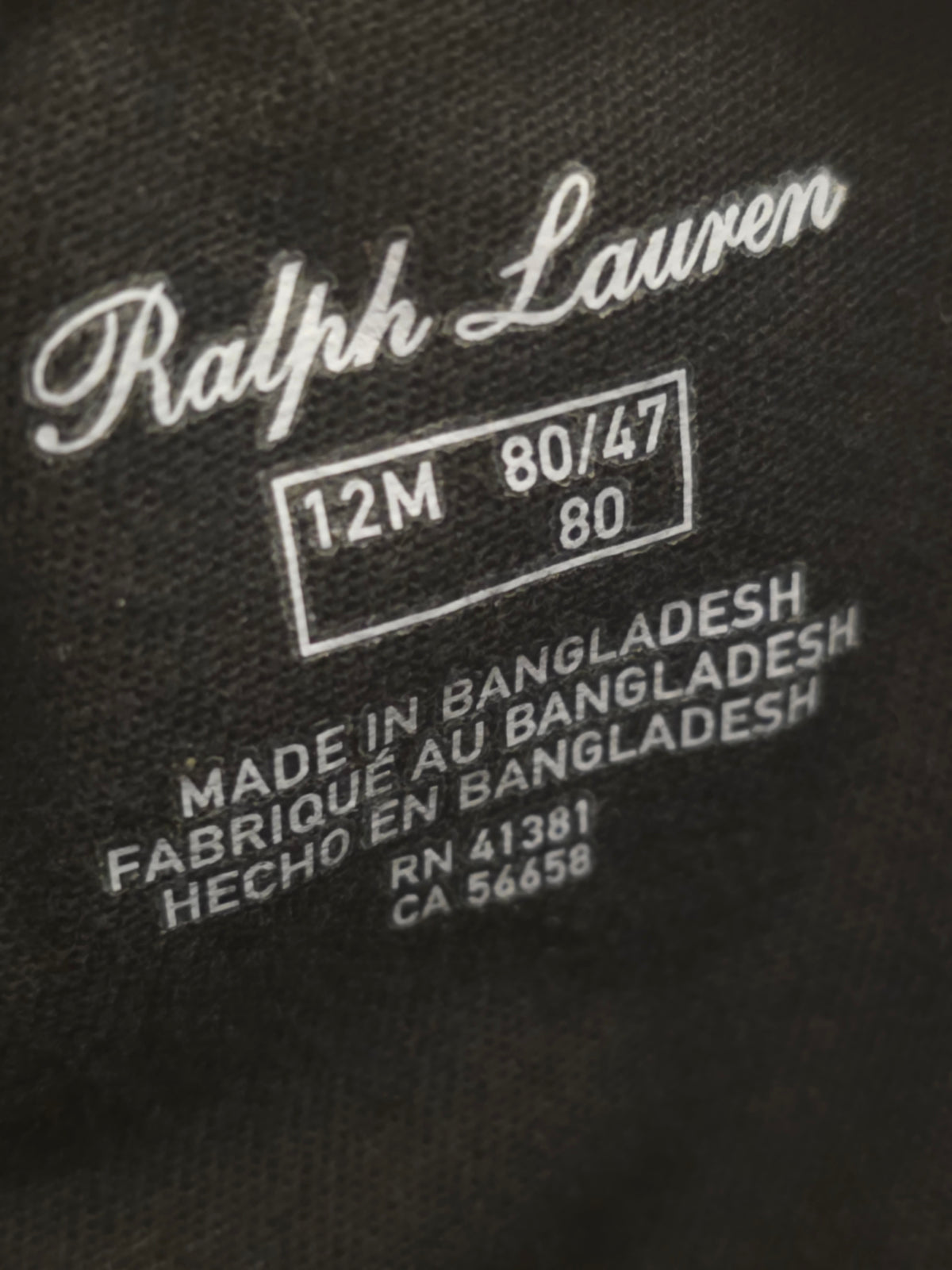 Ralph Lauren Black casual pants with elastic waist