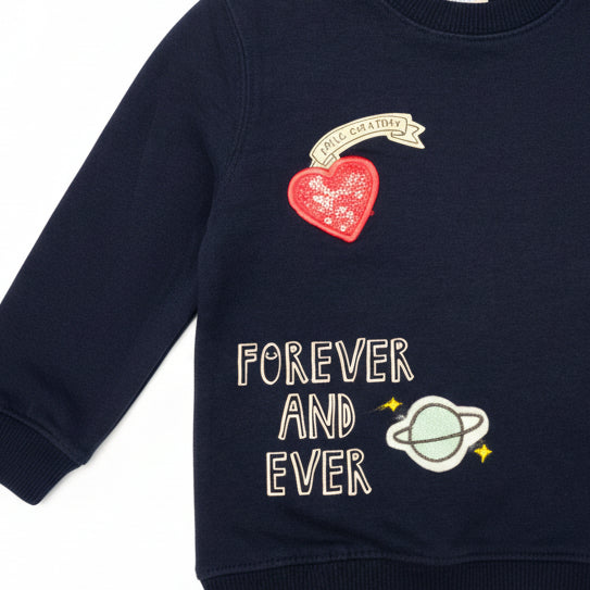 Zara Girls' Graphic Sweatshirt