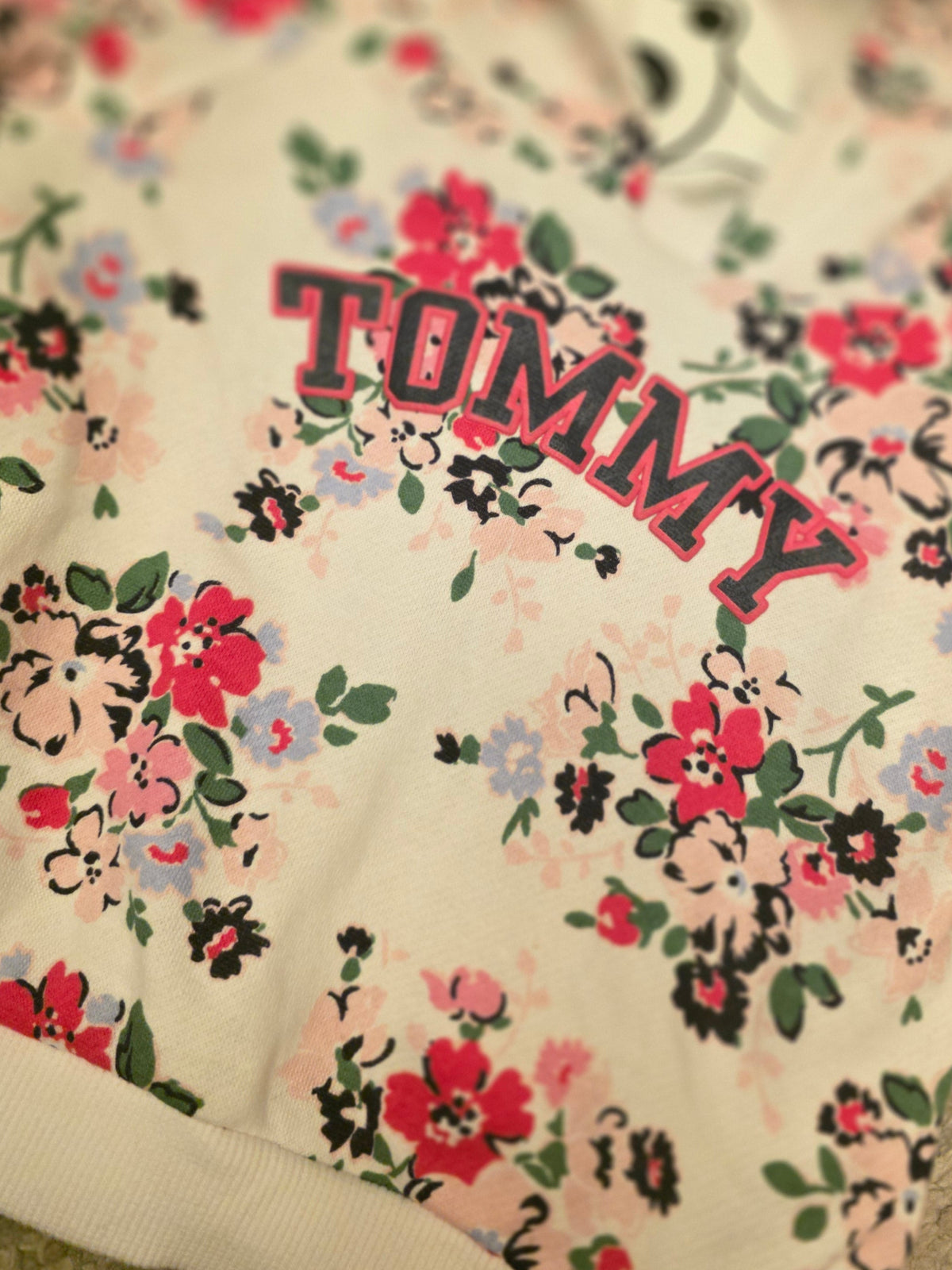 Tommy Hilfiger Floral Logo Hoodie