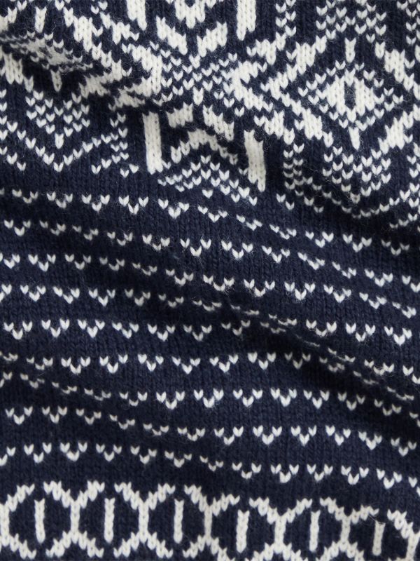 POLO RALPH LAUREN KIDS patterned cardigan