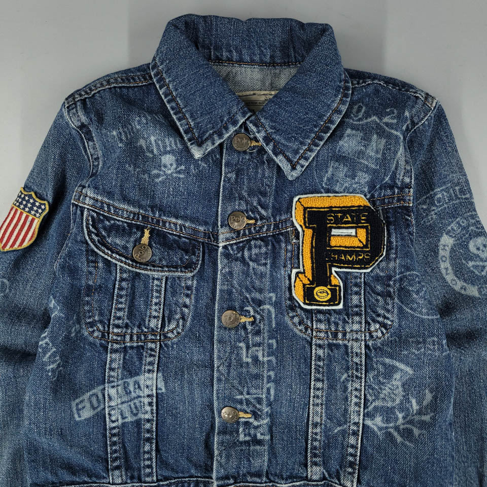 Polo Ralph Lauren Unisex Patches Denim Trucker Jacket