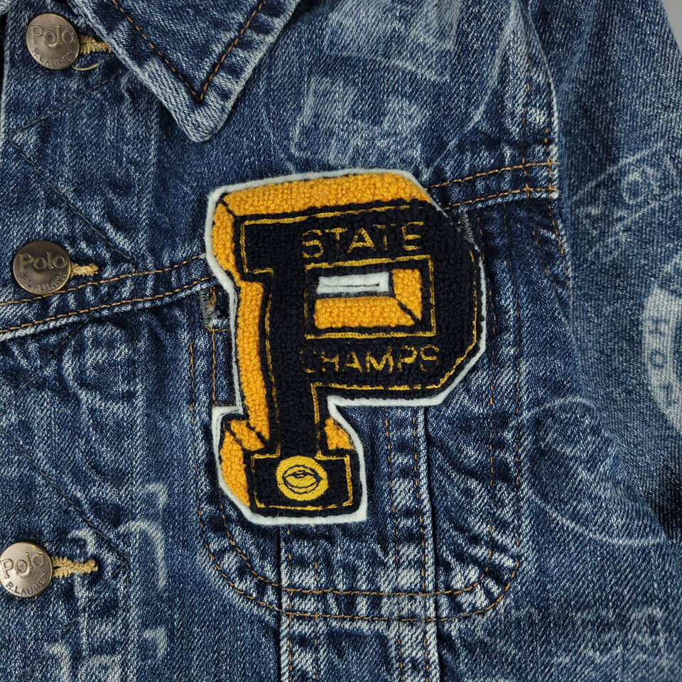 Polo Ralph Lauren Unisex Patches Denim Trucker Jacket