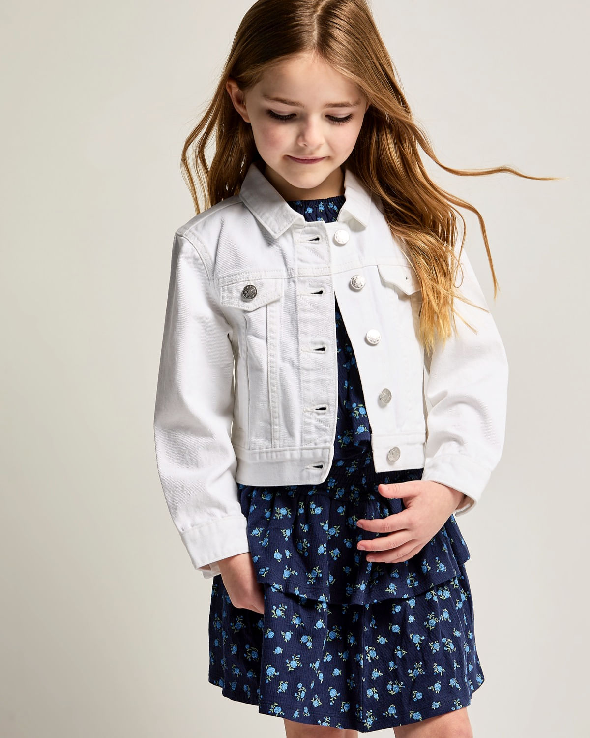 Epic Threads White Denim Jacket