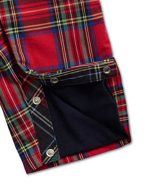 Polo Ralph Lauren Baby One-Piece Cotton Plaid Coverall