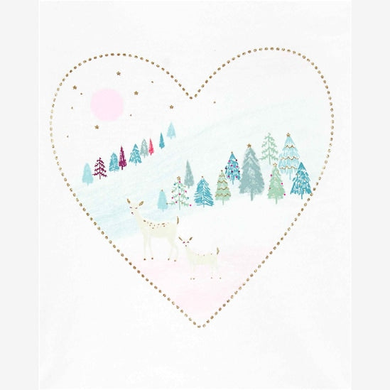 Carter's Children's Blouse with Heart Print