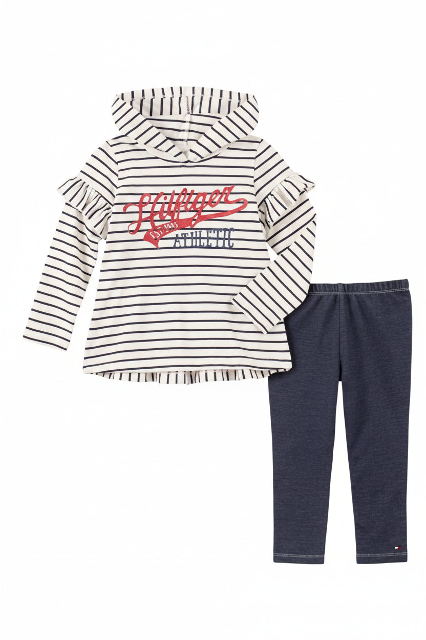 Tommy Hilfiger Baby Girls 2 Pieces Leggings Set