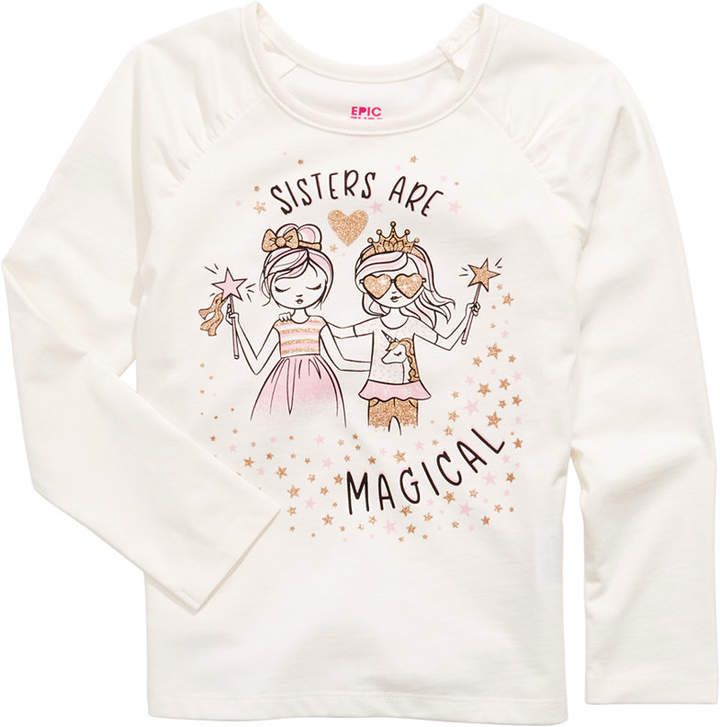 Epic Threads Toddler Girls Sisters Are Magical T-Shirt