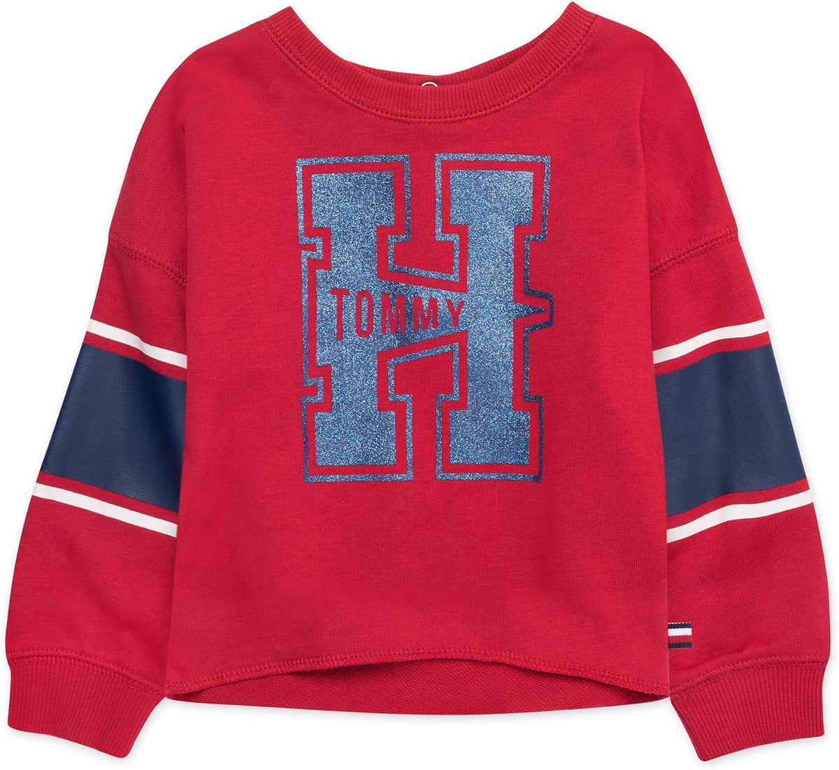 Tommy Hilfiger Girls Long Sleeve Crew Neck Top