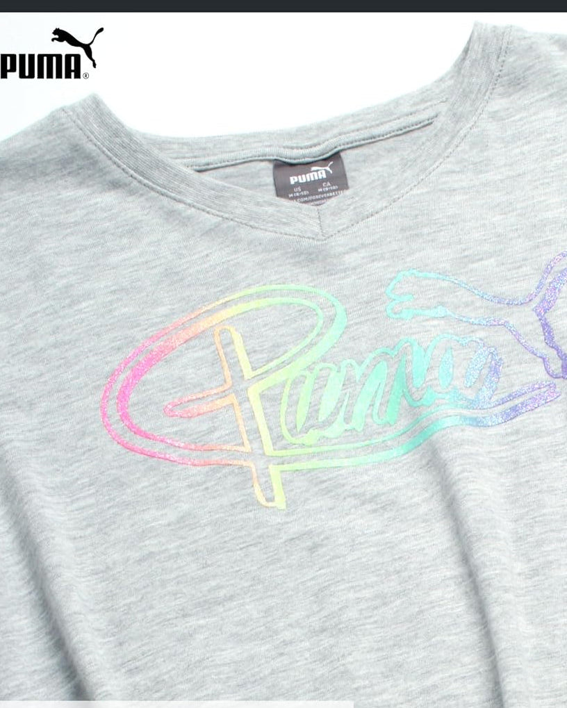 PUMA Girls' Active Long Sleeve Shirt
