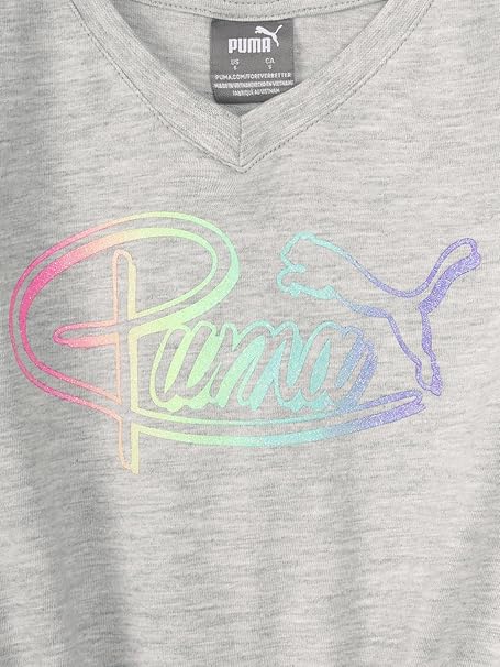 PUMA Girls’ Long Sleeve Tee