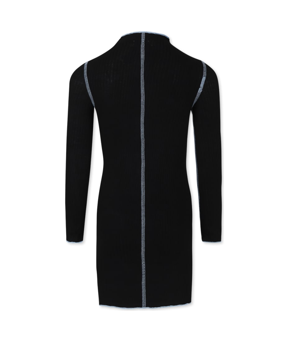 Molo Black Dress Cai For Girl