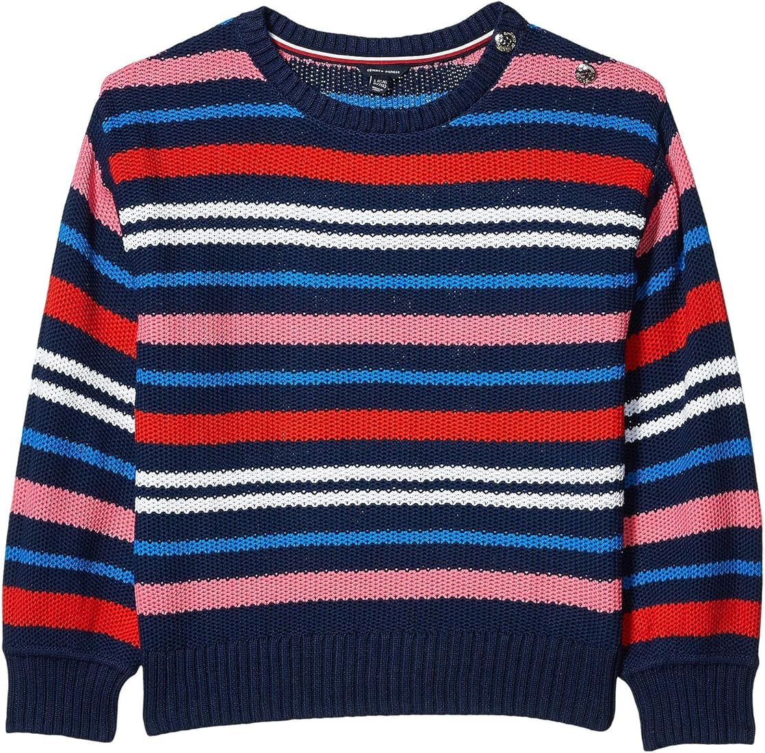 Tommy Hilfiger Baby Girl's Multi Stripe Sweater