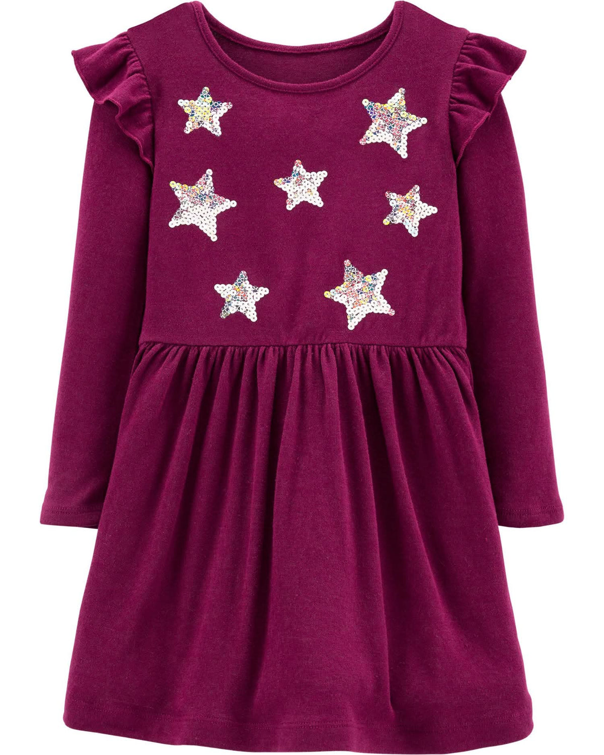Carter's Sequin Stars Jersey Dress - Toddler Girl