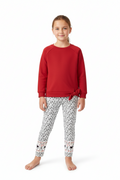 Carter's Toddler Reindeer Ruffle 2-Piece Leggings Set Outfit