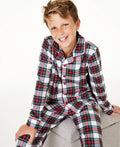 Matching Kids Stewart Plaid Pajama Set