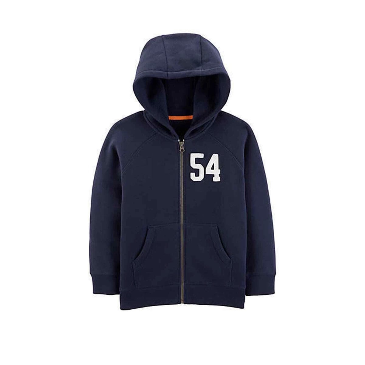 Carter's 54 Boys Zip Up Fleece Lined Hoodie