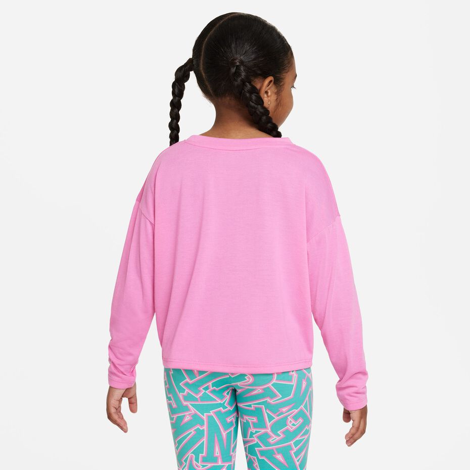 Nike Notebook Print Long Sleeve Knit Top