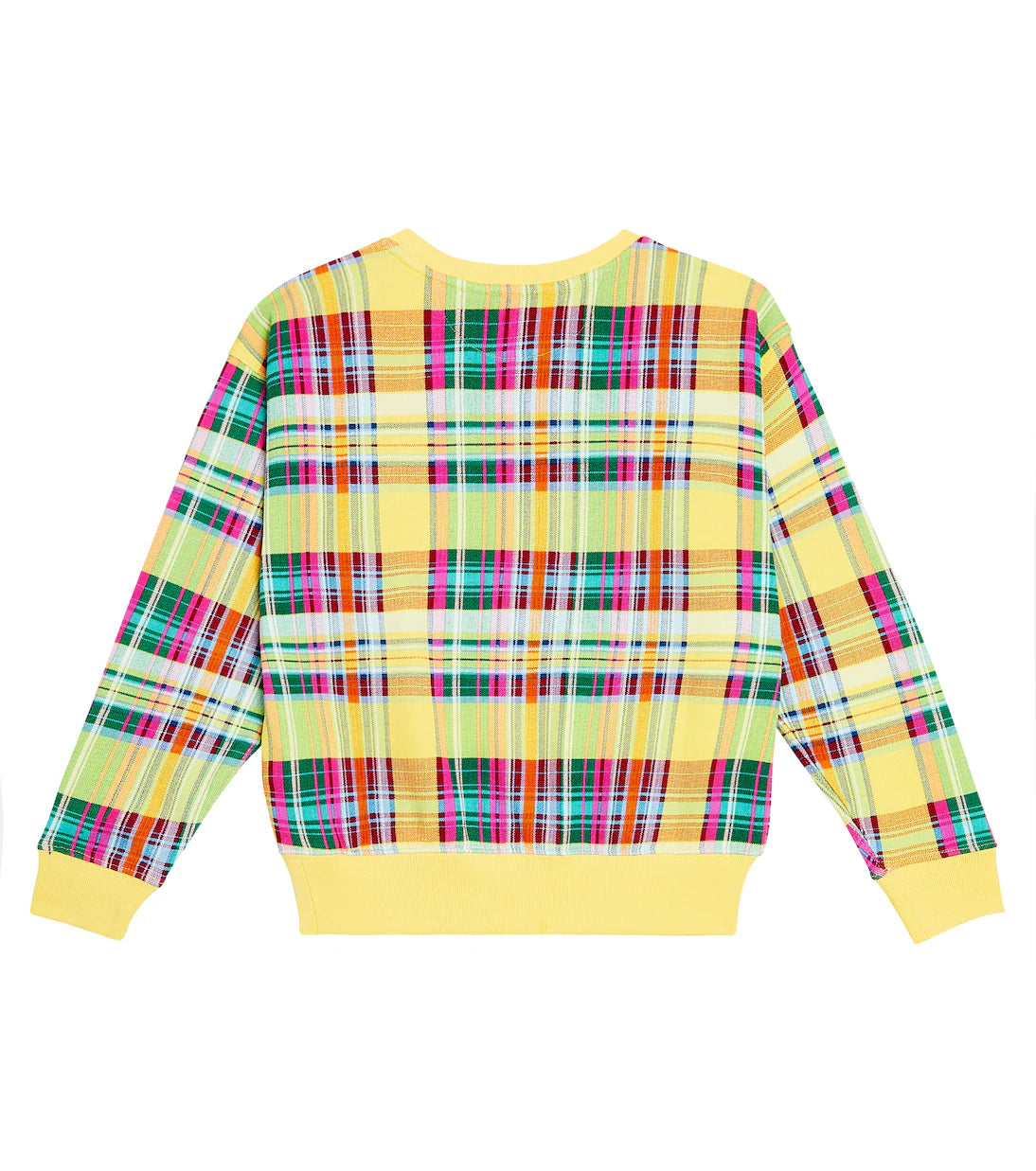 Polo Ralph Lauren Kids Checked cotton-blend sweater