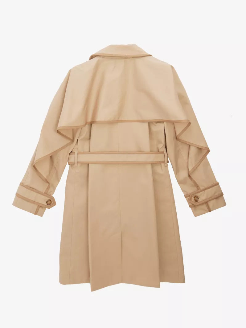 Burberry Girls Belted Long Trench Coat