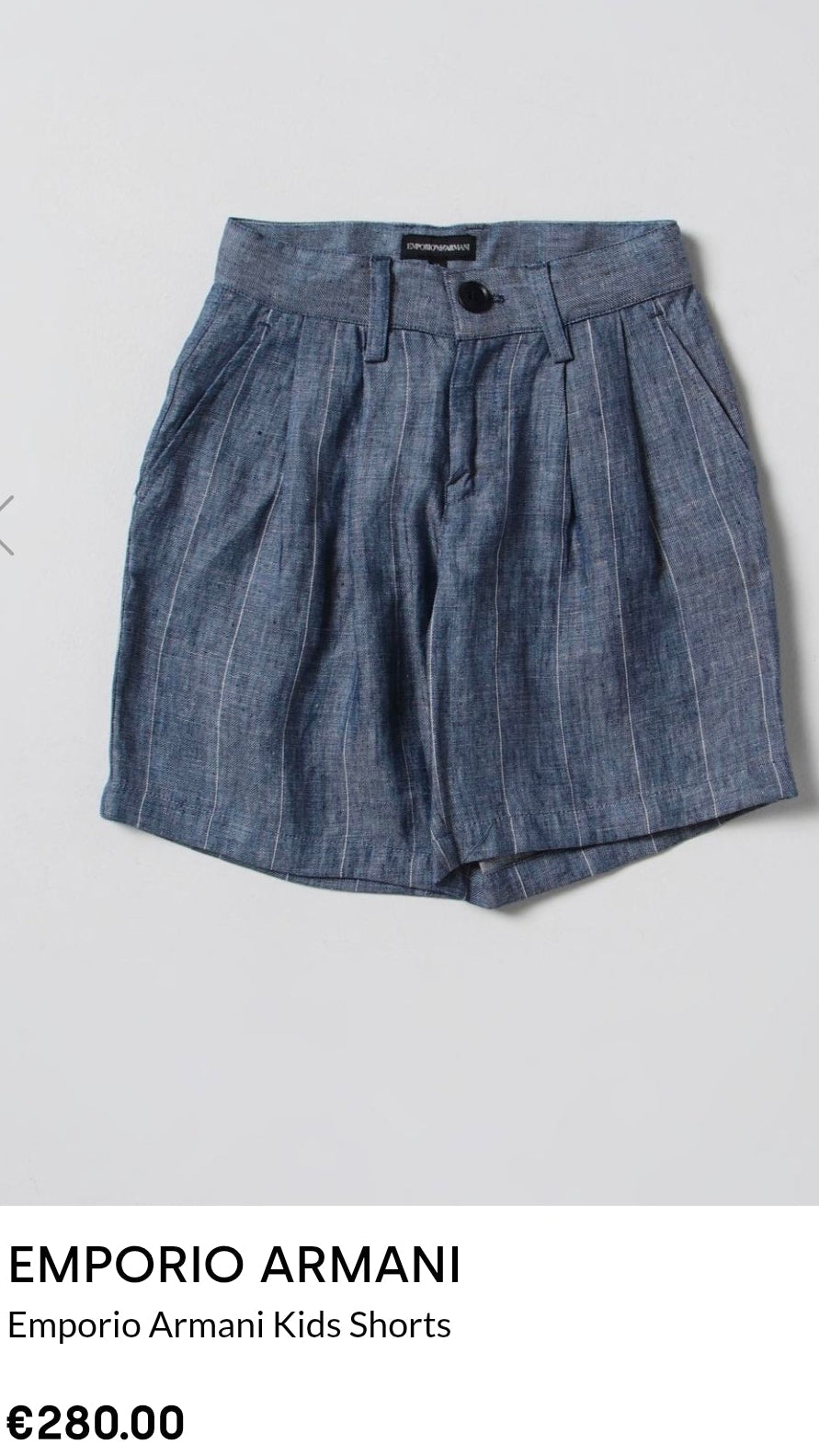 Emporio Armani Kids Shorts