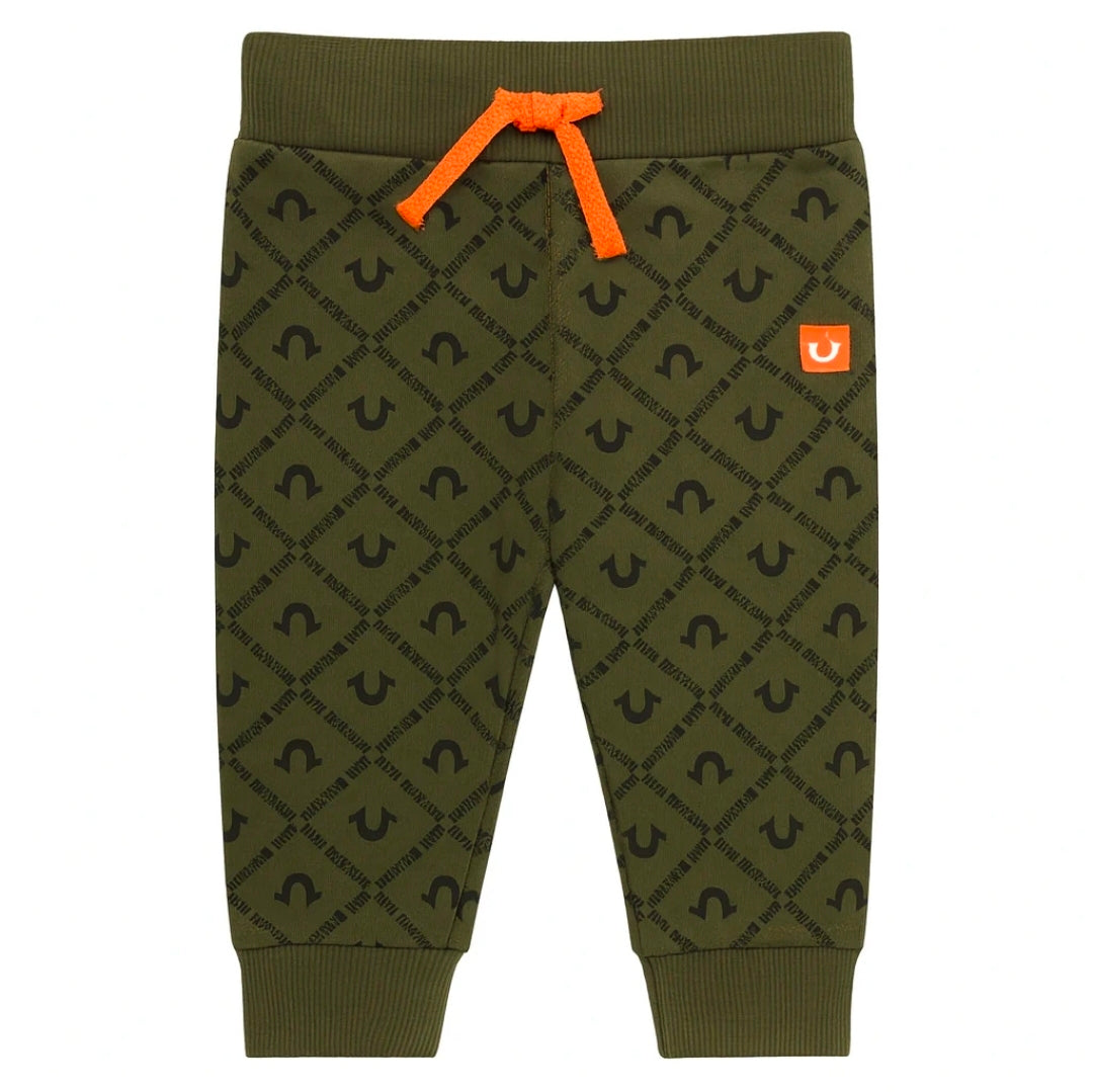 True Religion Boy's Dark Green Tracksuit Set