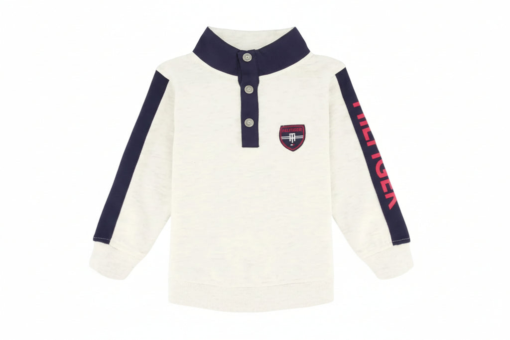 Tommy Hilfiger Kids Logo Panel Sweater