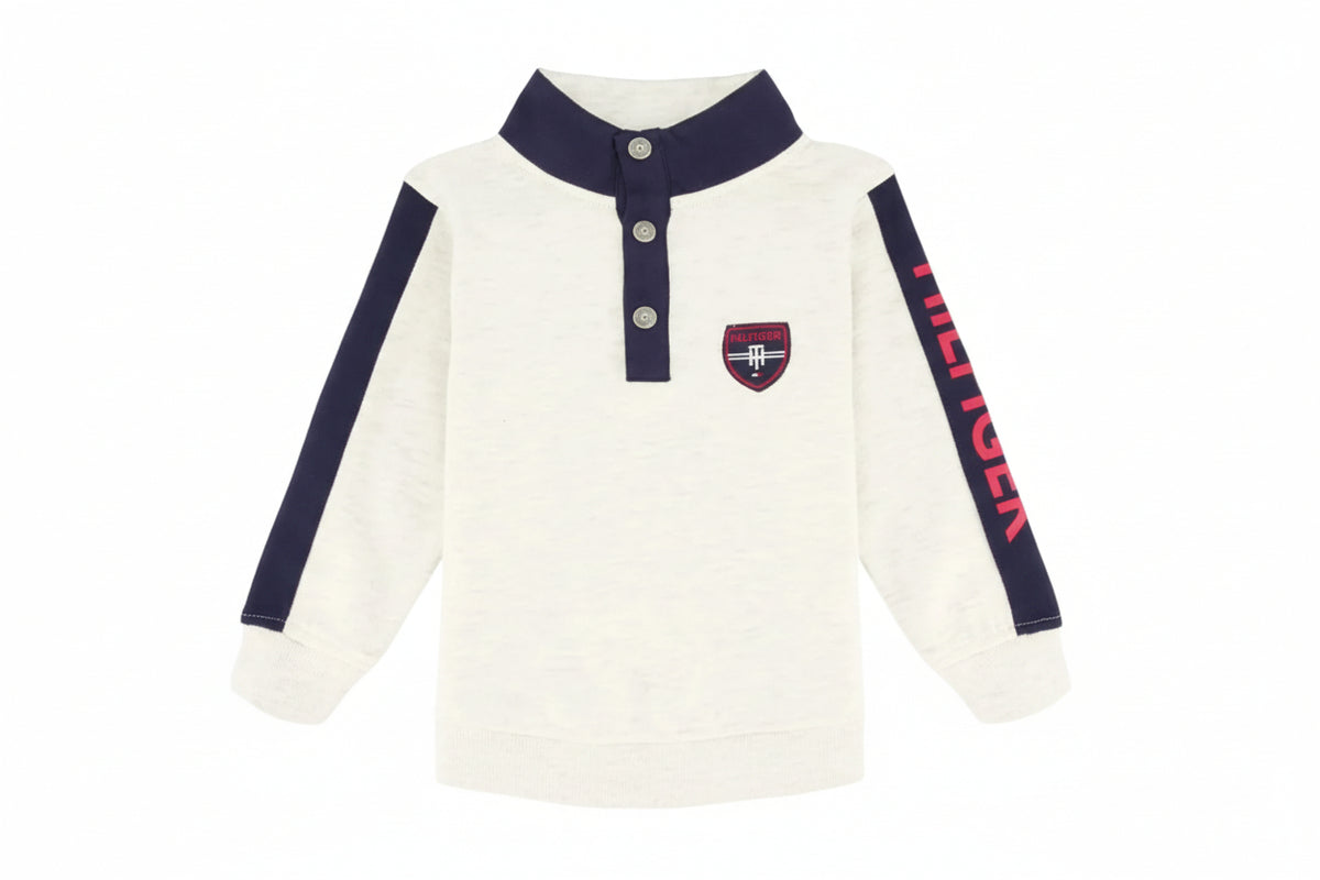 Tommy Hilfiger Kids Logo Panel Sweater