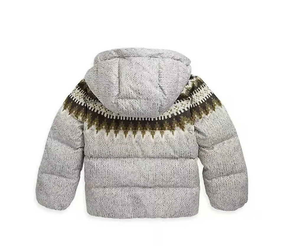 Polo Ralph Lauren Little Girl's Carly Fair Isley Down Jacket