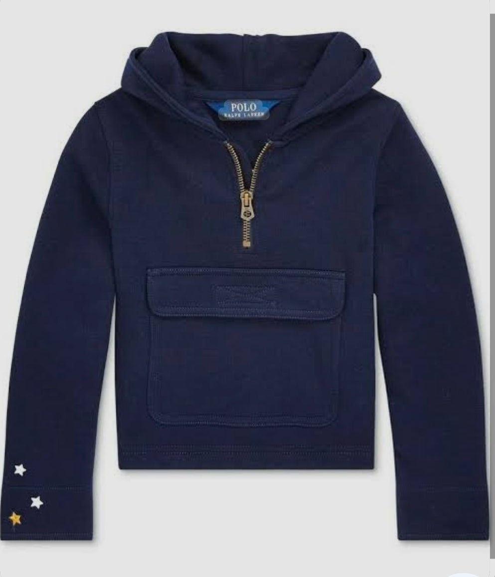 Ralph Lauren French Terry Half-Zip Hoodie