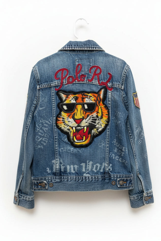 Polo Ralph Lauren Unisex Patches Denim Trucker Jacket