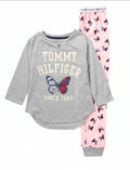 Tommy Hilfiger Girls' 2 Piece Sleepwear Sets