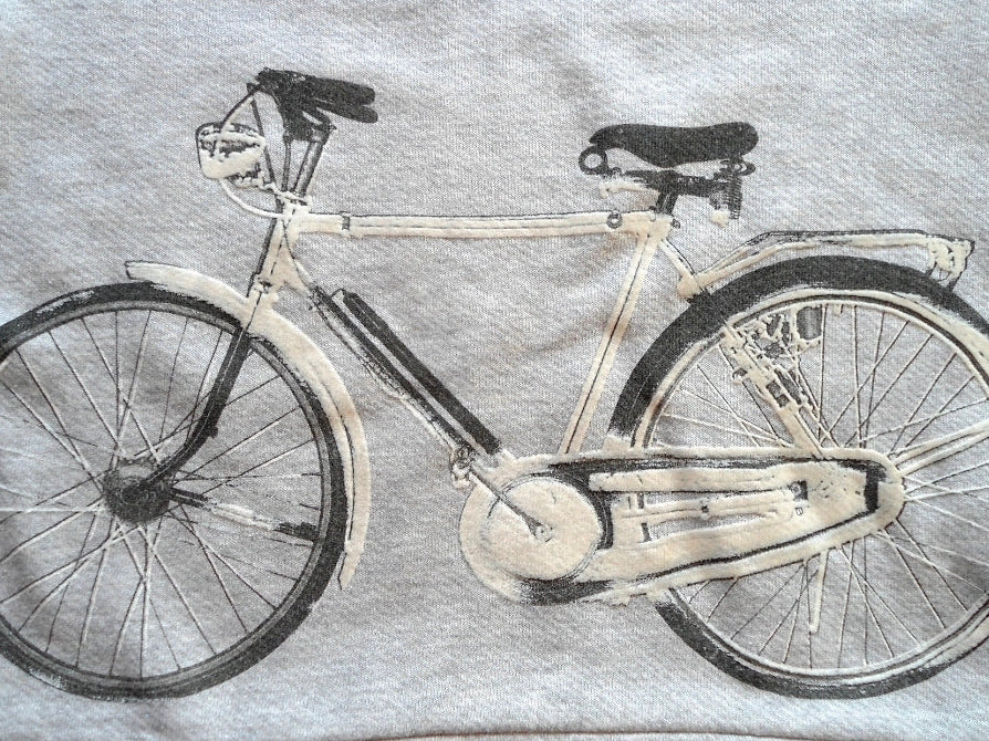 ZARA BOYS gray sweatshirt BIKE