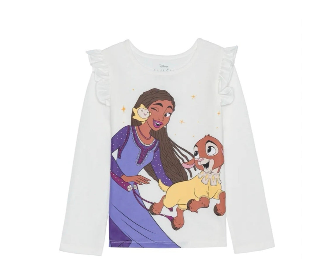 Disney Toddler Girls Wish Better Together Long Sleeve Top