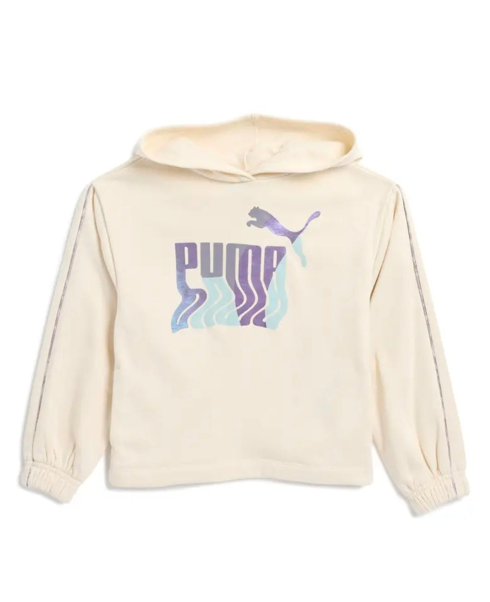 Puma Kids' Logo Fleece Hoodie