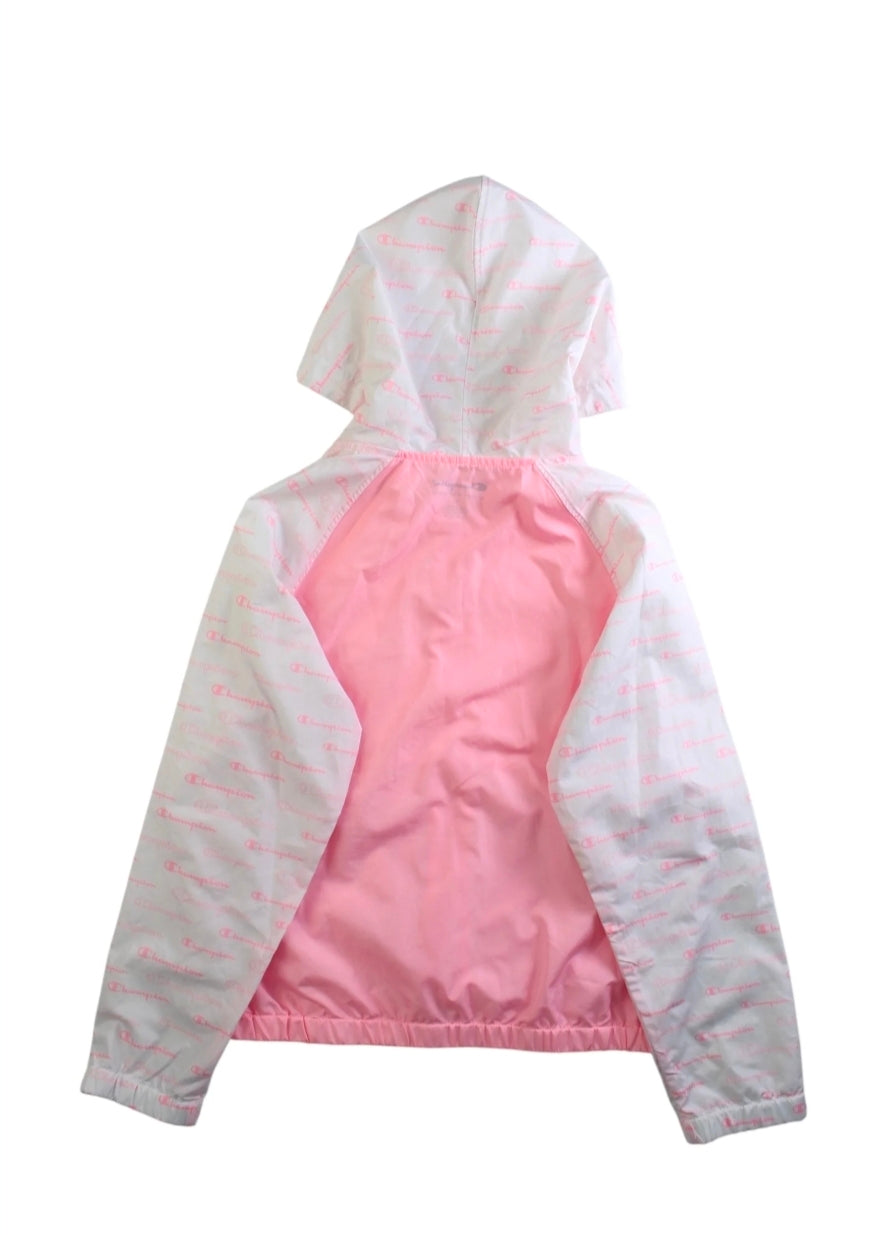 Champion Heritage Girls Kids Clothes Windbreaker Jacket With Hood