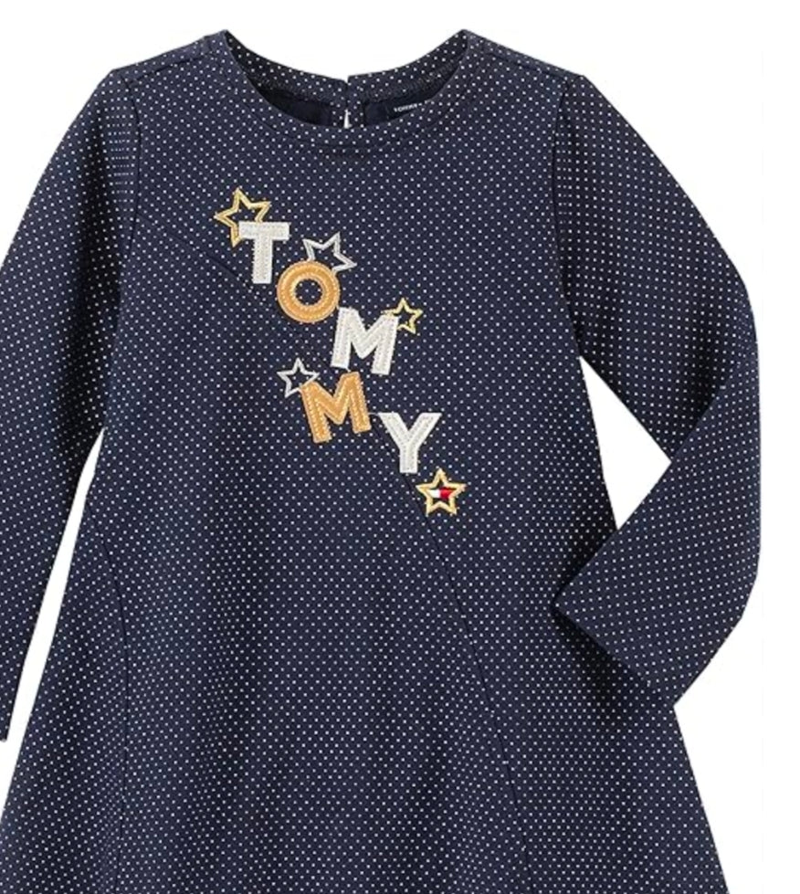 Tommy Hilfiger Kids Girl's Graphic Embroidered Dress