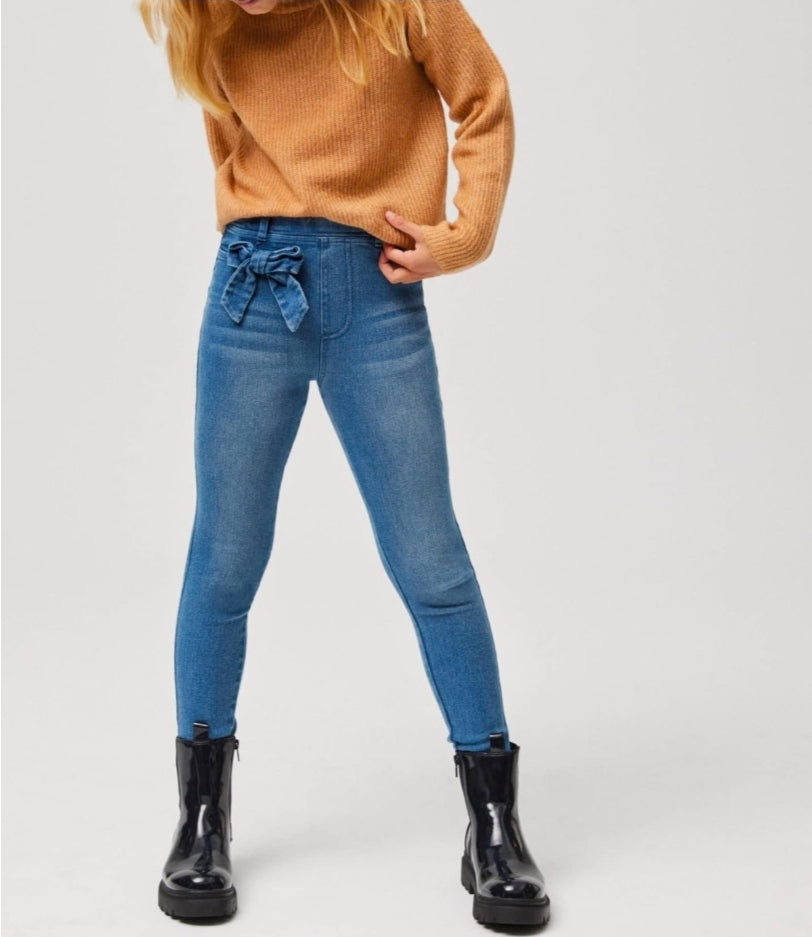 Ysabel Mora Girls' Denim Leggings Jeans