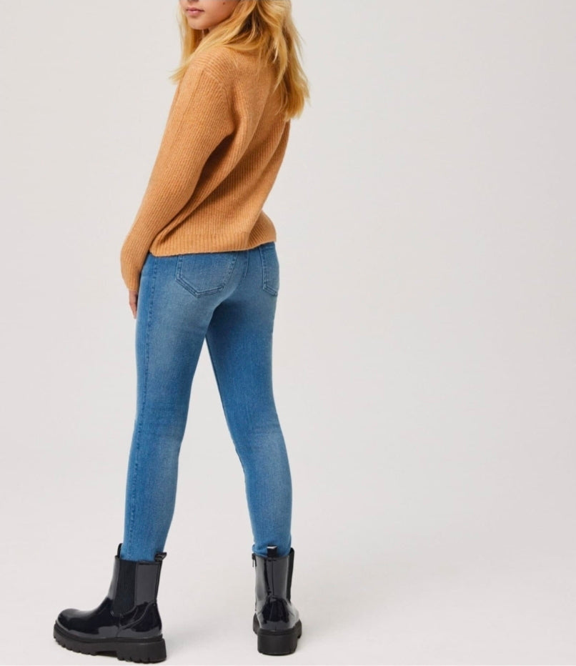 Ysabel Mora Girls' Denim Leggings Jeans