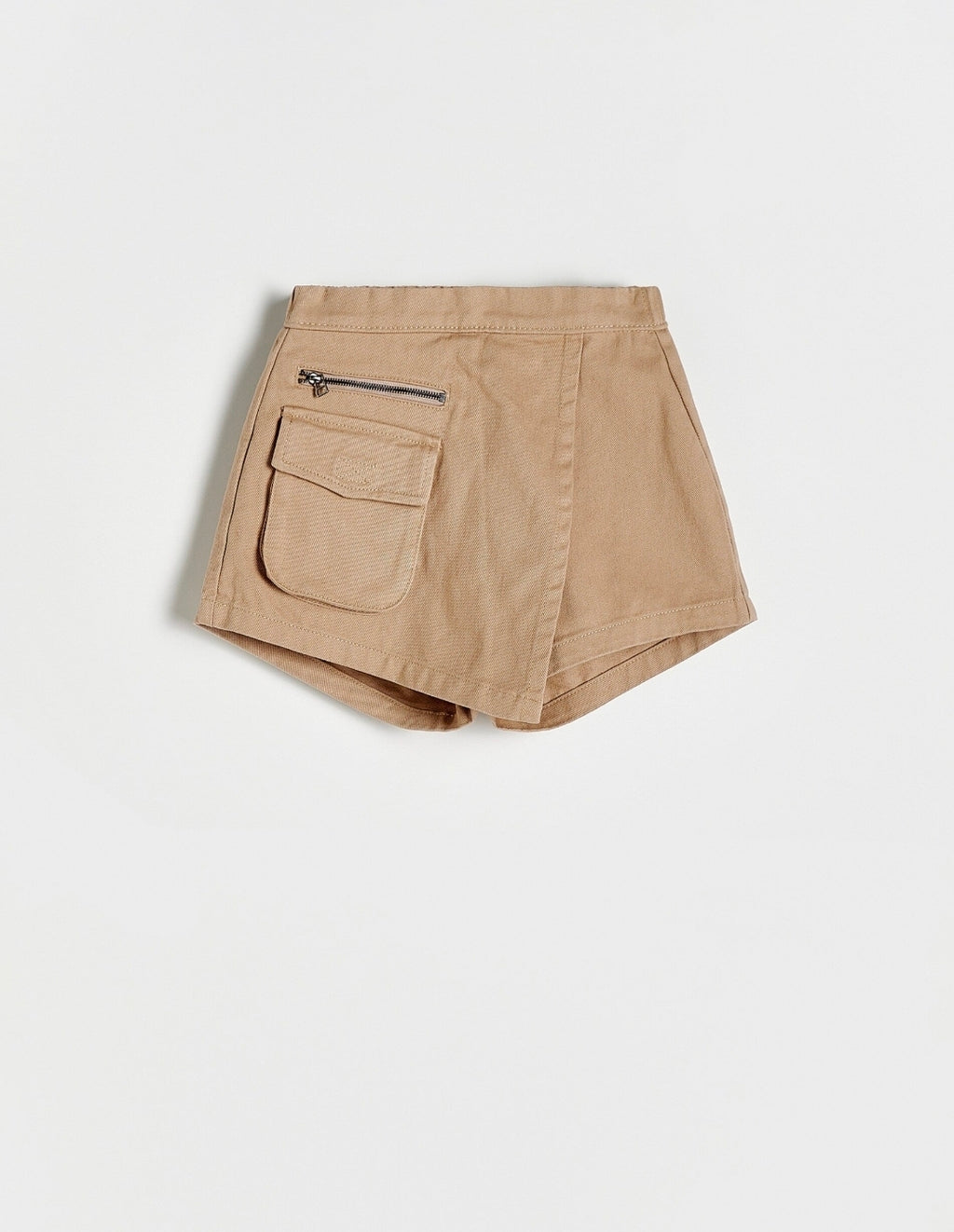 Reserved – Girls Beige Relaxed Denim Skort