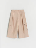 Reserved – Girls Beige Culotte Trousers