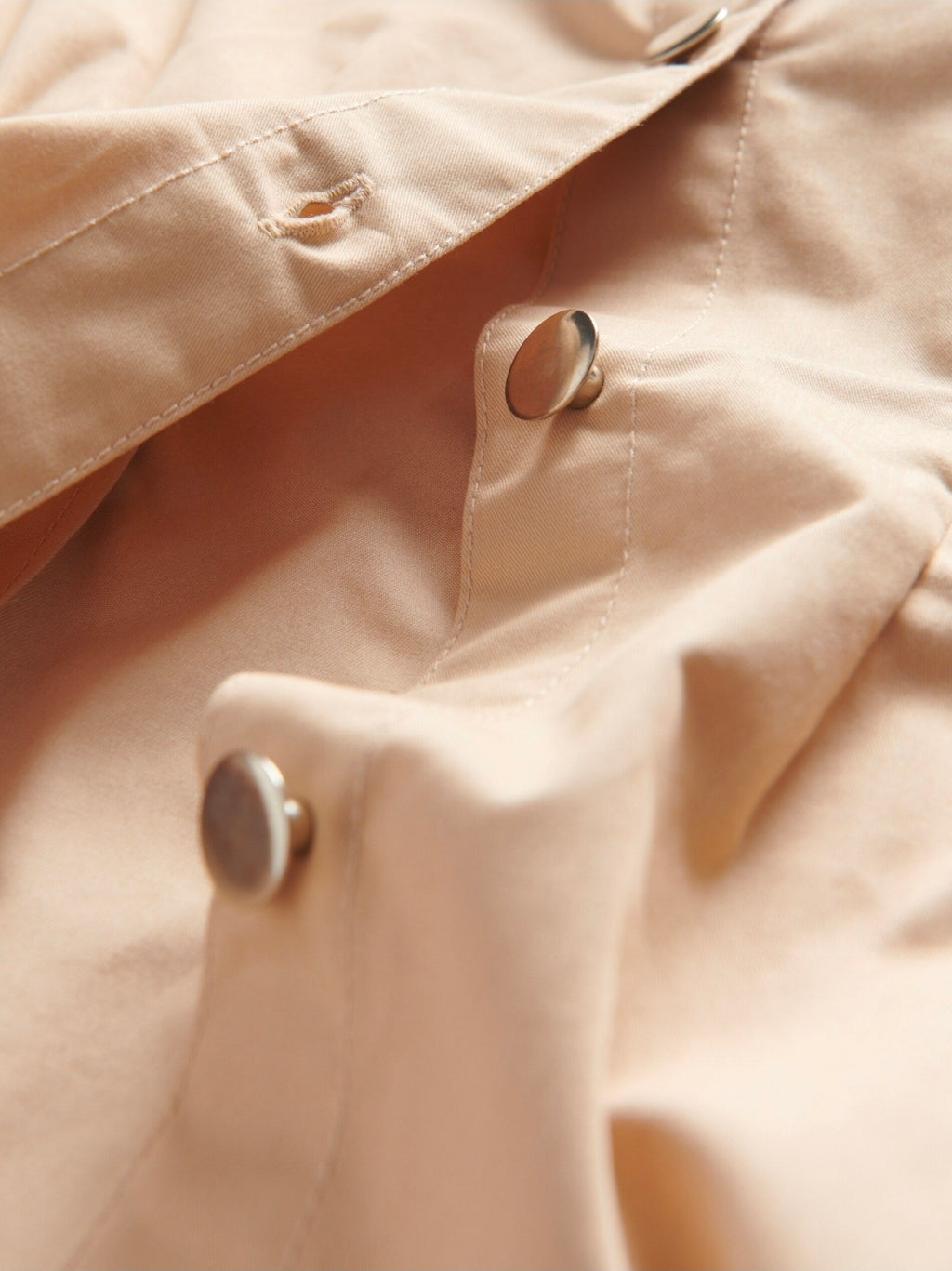 Reserved Girls Beige Cotton Shirt Dress