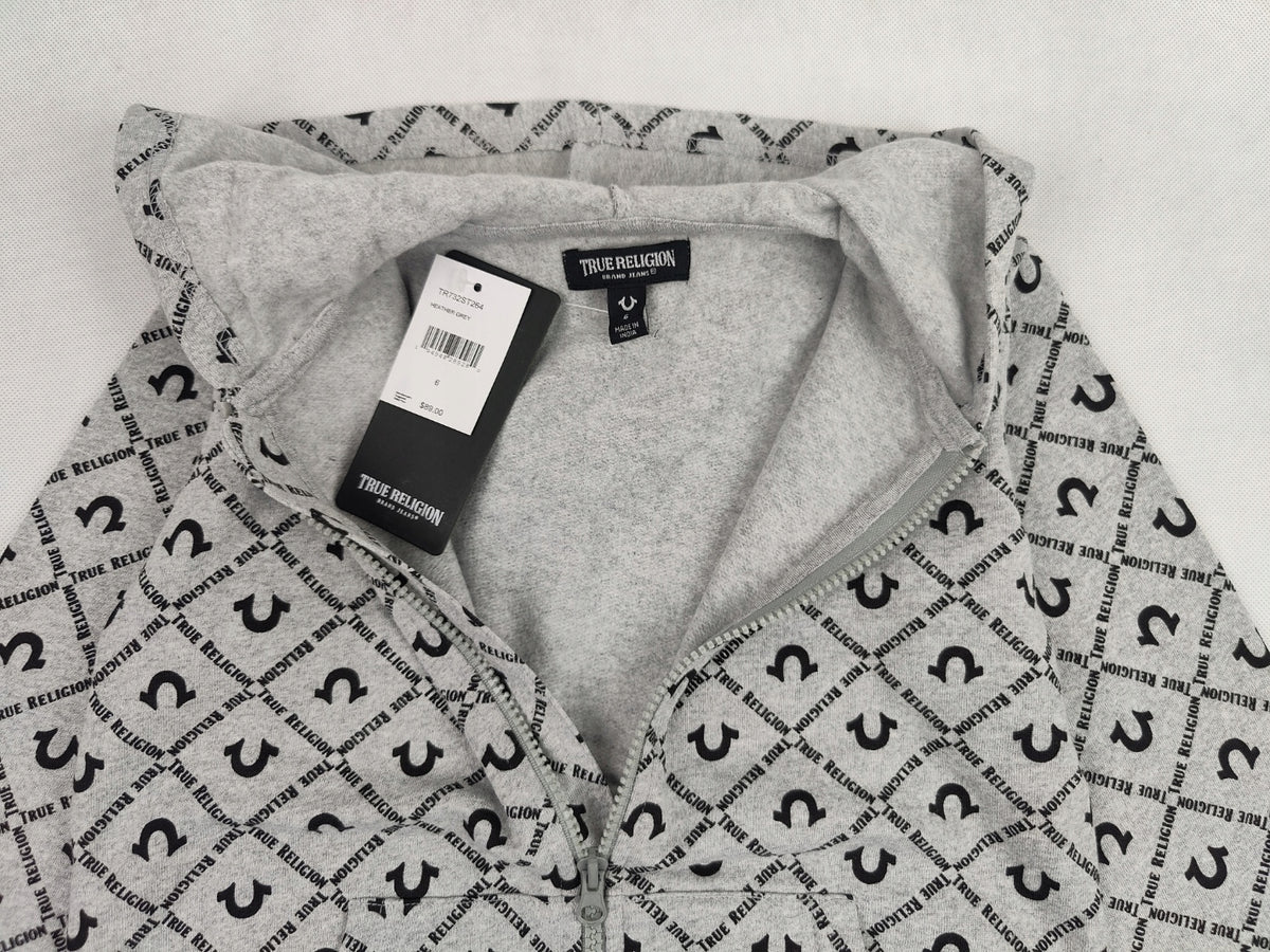 True Religion Baby Boy Light Grey tracksuit Set