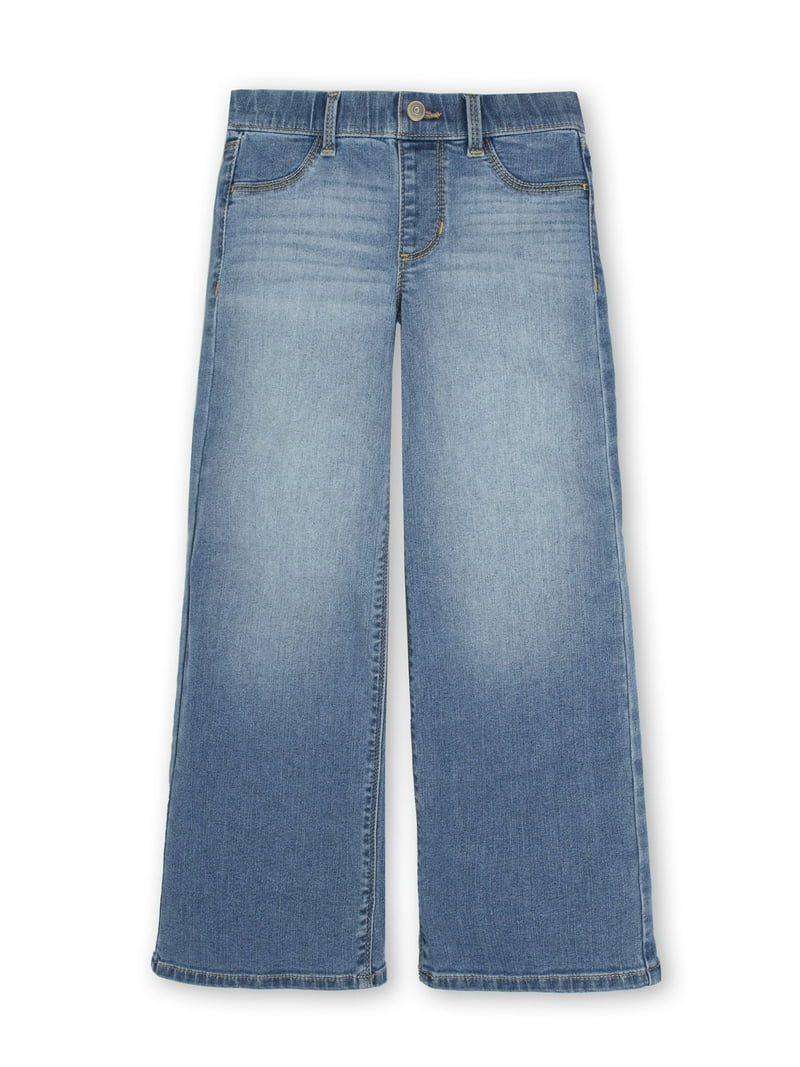 Wonder Nation Girls Fashion Wide Leg jeans