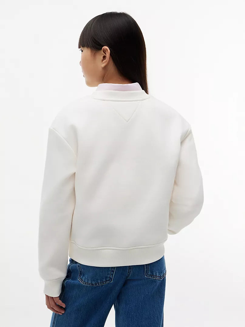 Tommy Hilfiger Girls' Varsity Tommy Logo Sweatshirt