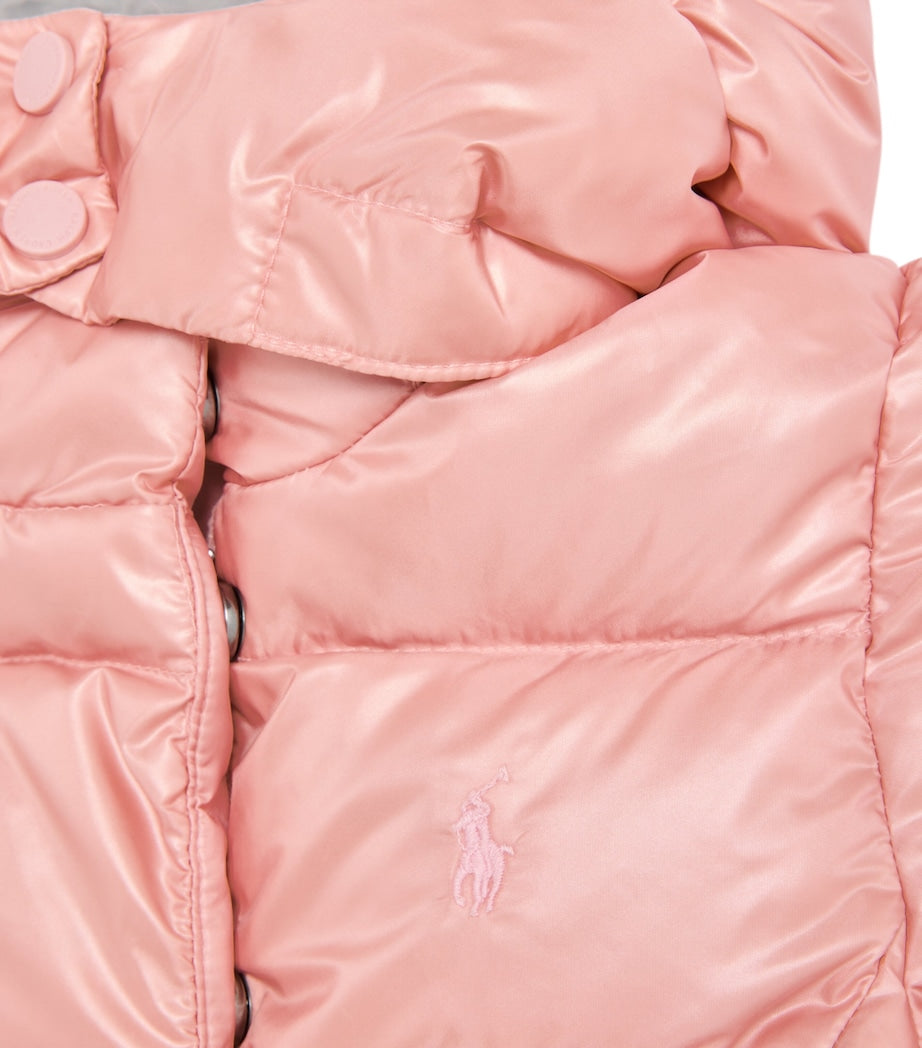Ralph Lauren Kids Snap-Off Hood Puffer Jacket